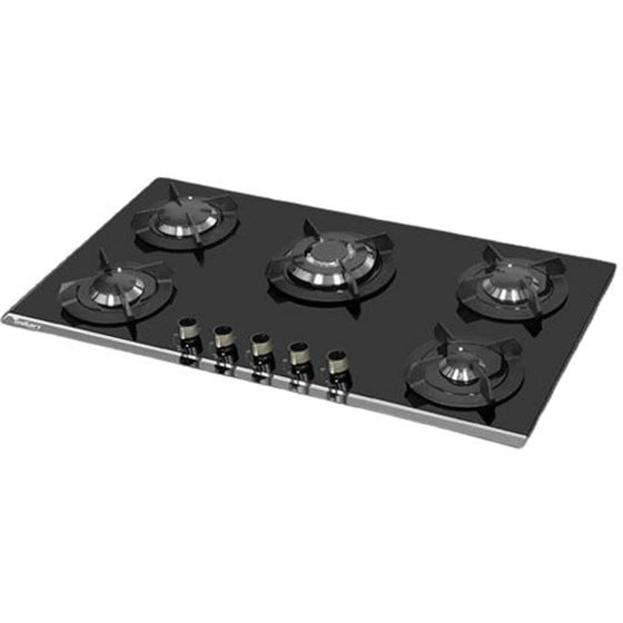 اجاق گاز رومیزی میلان مدل G309M با ۵ شعله شیشه ای