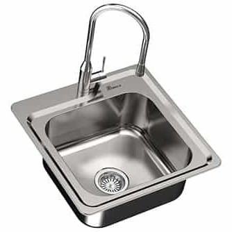 سینک توکار بیمکث مدل 930 تک لگن استیل