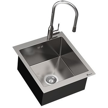 سینک ظرفشویی بیمکث مدل BS720 تک لگن توکار