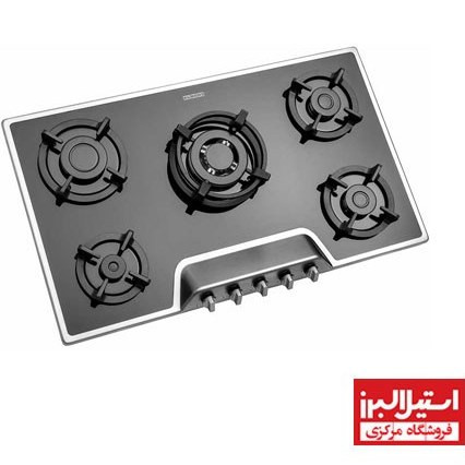 اجاق گاز شیشه ای رومیزی استیل البرز G-5951 s