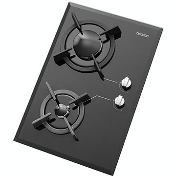 اجاق گاز استیل البرز مدل G2302 دو شعله شیشه ای