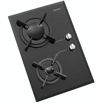 اجاق گاز استیل البرز مدل G2302 دو شعله شیشه ای