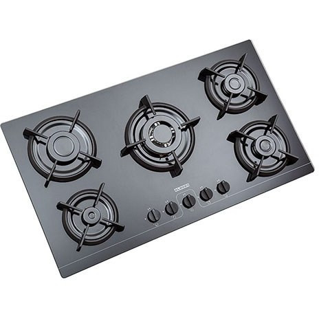 اجاق گاز استیل البرز شیشه ای مشکی G5964