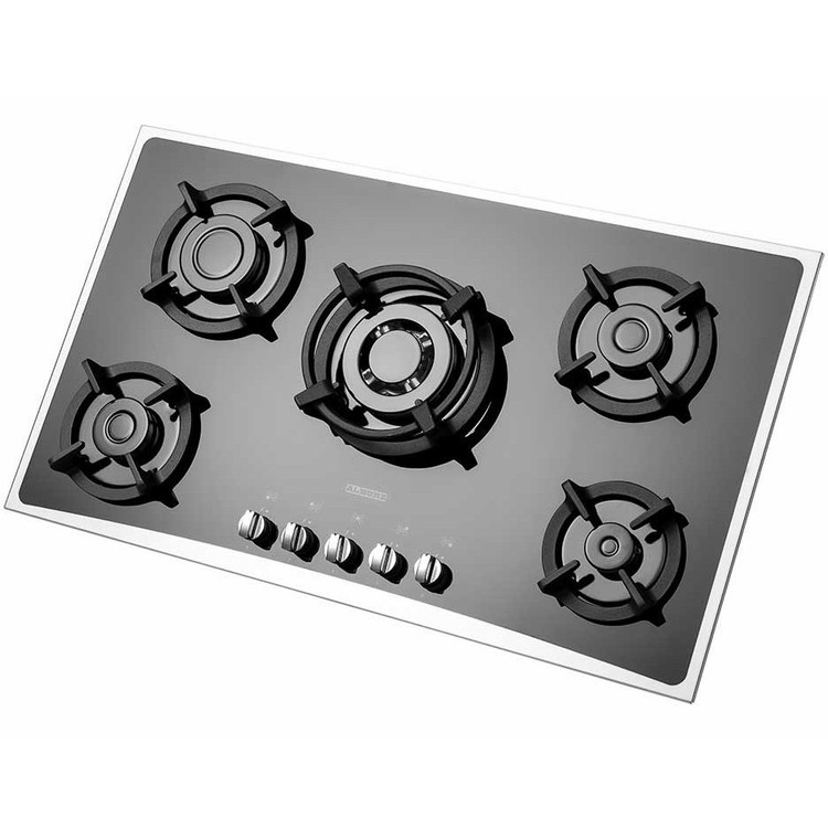 اجاق گاز استیل البرز مدل G5954 ظرفیت ۵ شعله