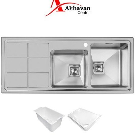 سینک اخوان توکار مدل 304S