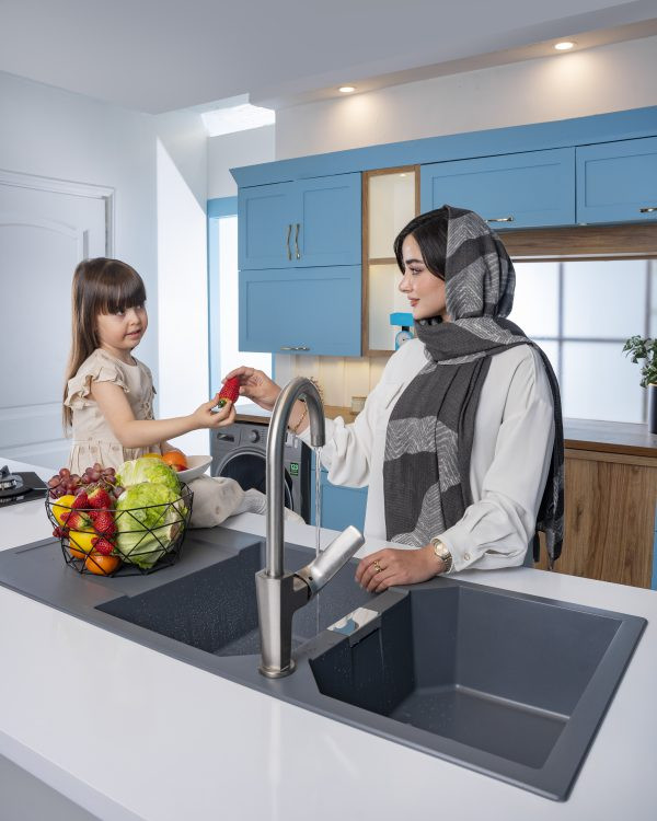 سینک گرانیتی بیمکث مدل 4606