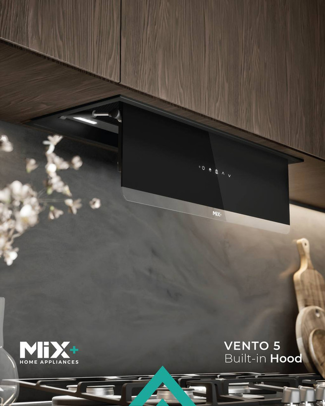 هود توکار و مورب دیواری Vento 5 میکس پلاس MixPlus