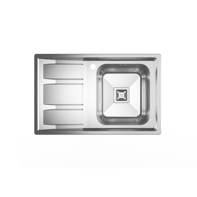 سینک ظرفشویی توکار کن مدل 4112 تک لگن استیل