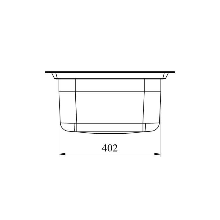 سینک ظرفشویی کن مدل 8142S توکار ۲ لگن استیل