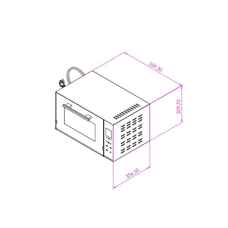 آون توستر کن مدل TO3600 ظرفیت ۳۶ لیتر