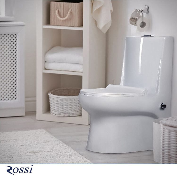 توالت فرنگی رُسی مدل مدیسا سفید