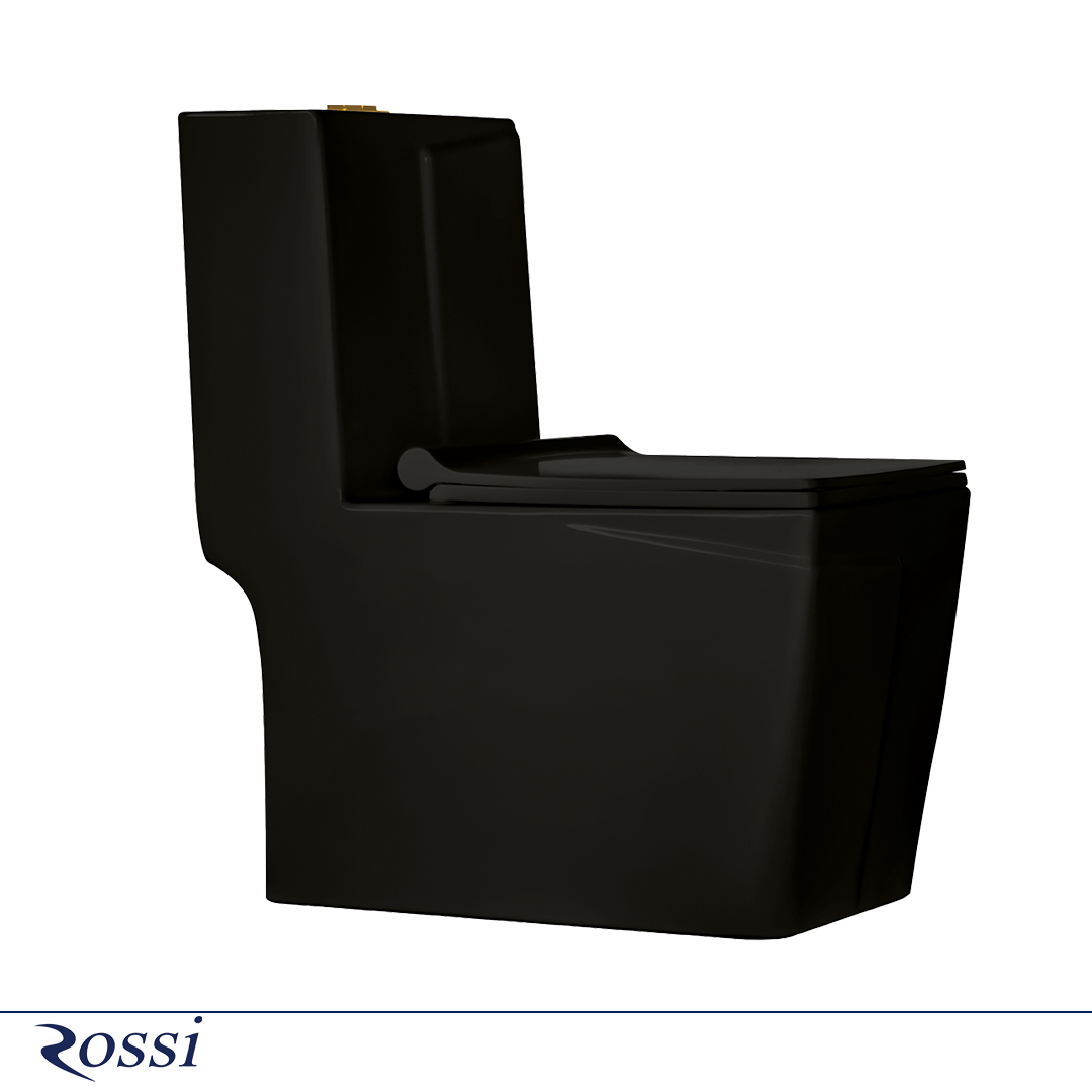 توالت فرنگی رُسی مدل لاین مشکی