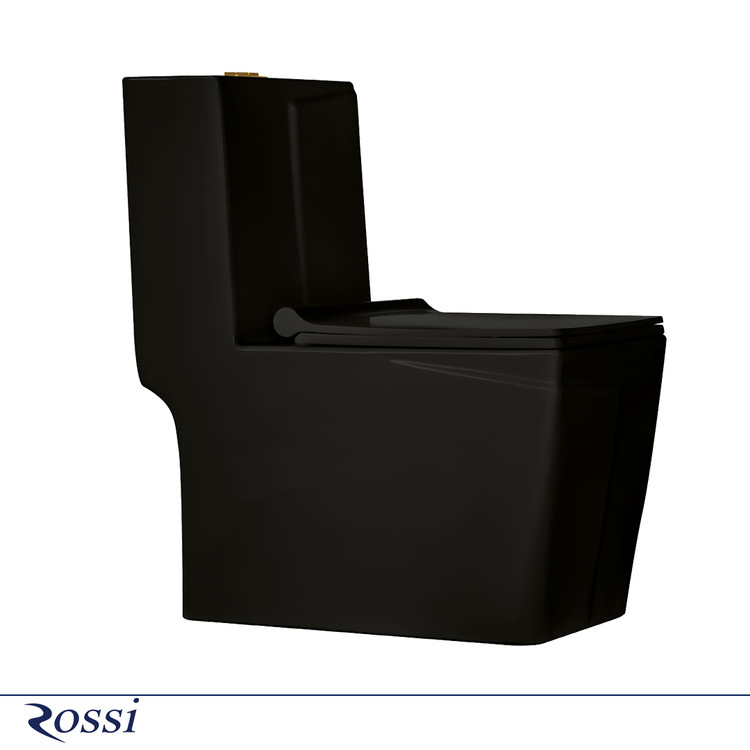 توالت فرنگی رُسی مدل لاین مشکی