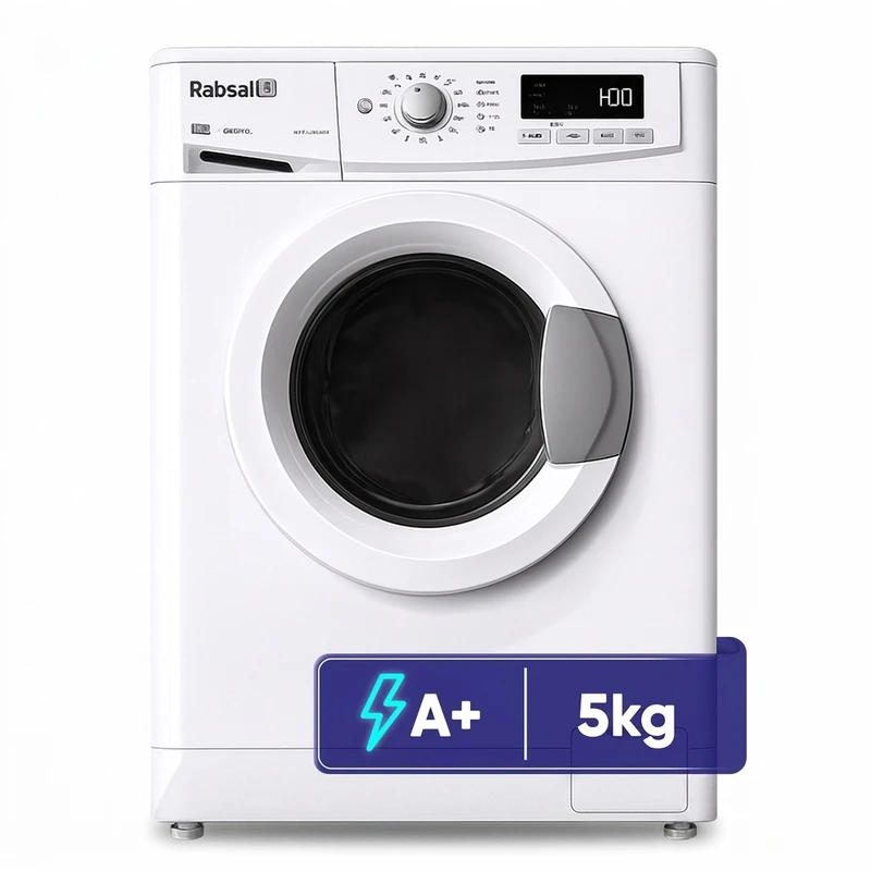 ماشین لباسشویی آبسال مدل WRE5410 ظرفیت ۵ کیلوگرم سفید