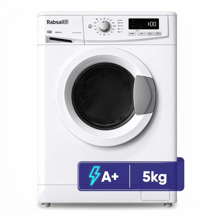 ماشین لباسشویی آبسال مدل WRE5410 ظرفیت ۵ کیلوگرم سفید