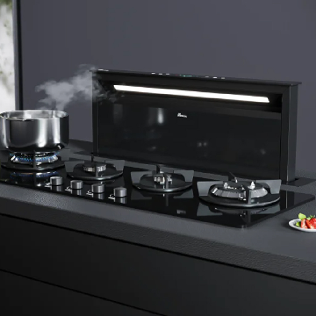 هود مخفی بیمکث مدل 1601 سایز ۹۰ سانتیمتر ۴ سرعته